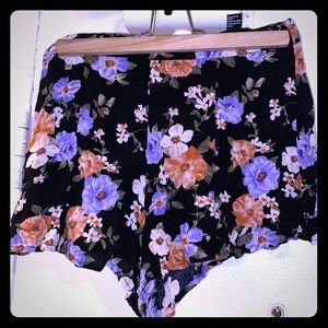 Floral Mini Shorts